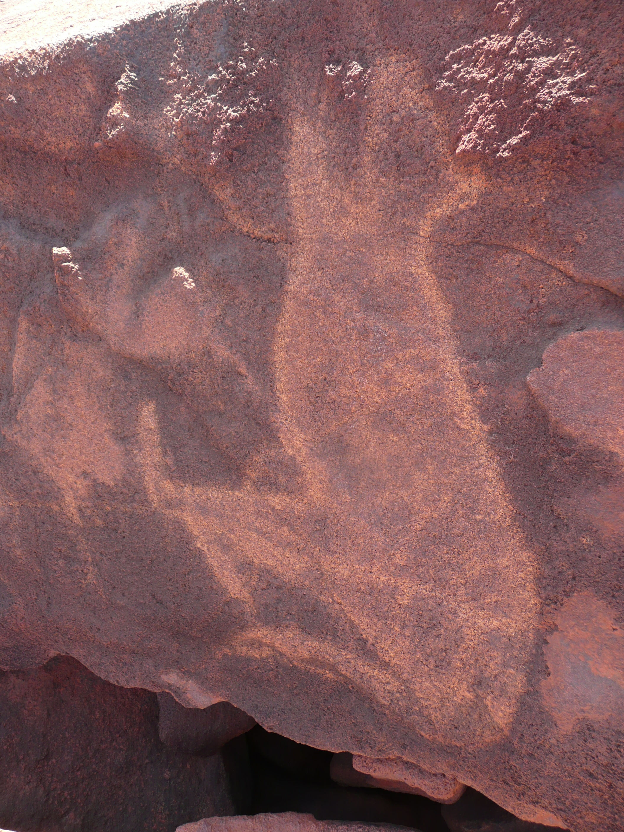 Aboriginal Rock Painting Within Burrup Peninsula